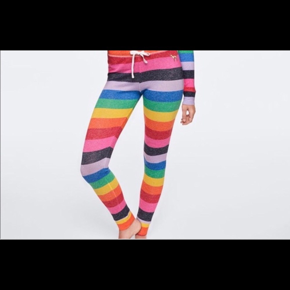 Looking for these VS rainbow striped pants